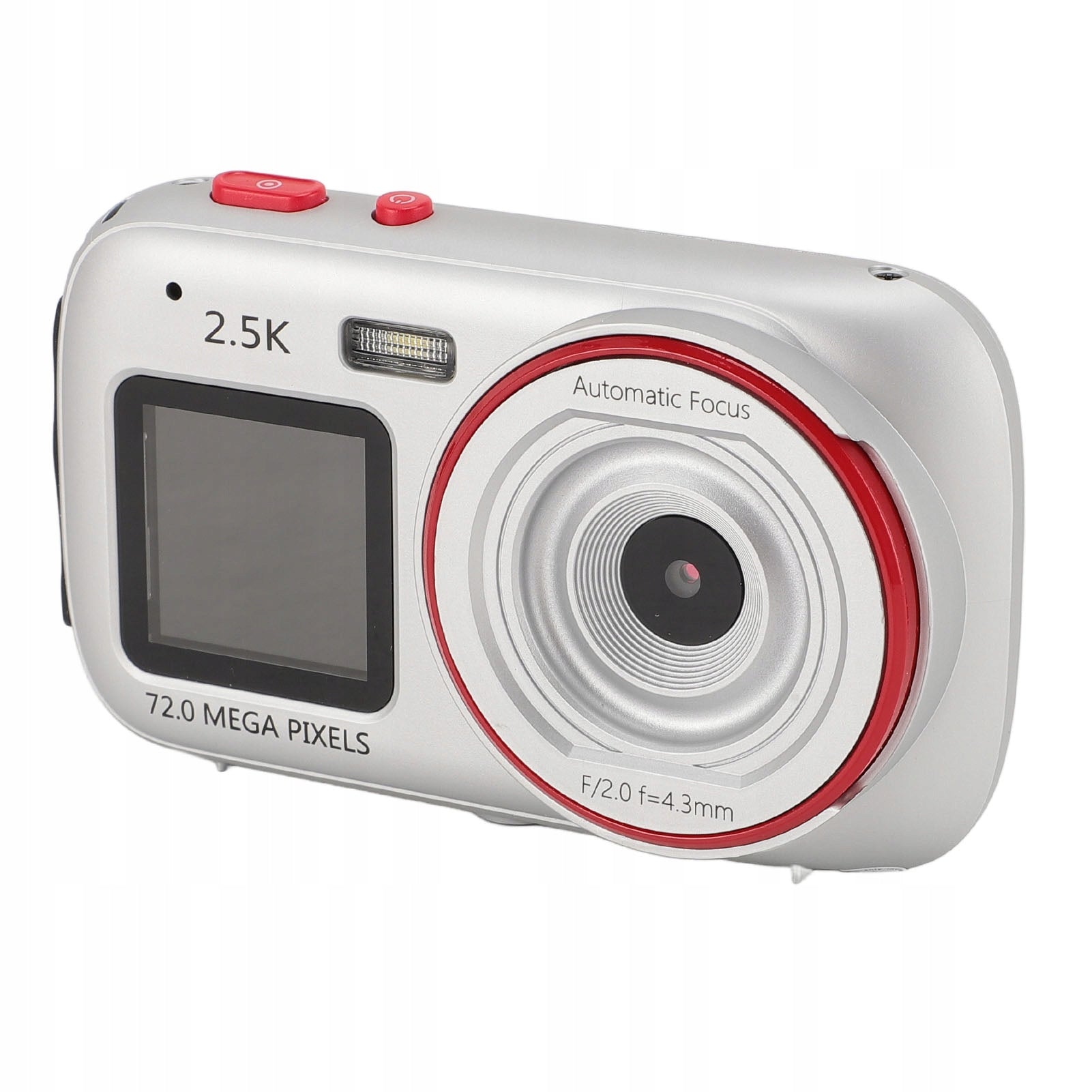 72MP Digital Camera, Compact Small Camera with Dual ABS Screen and Rear Brand no brand