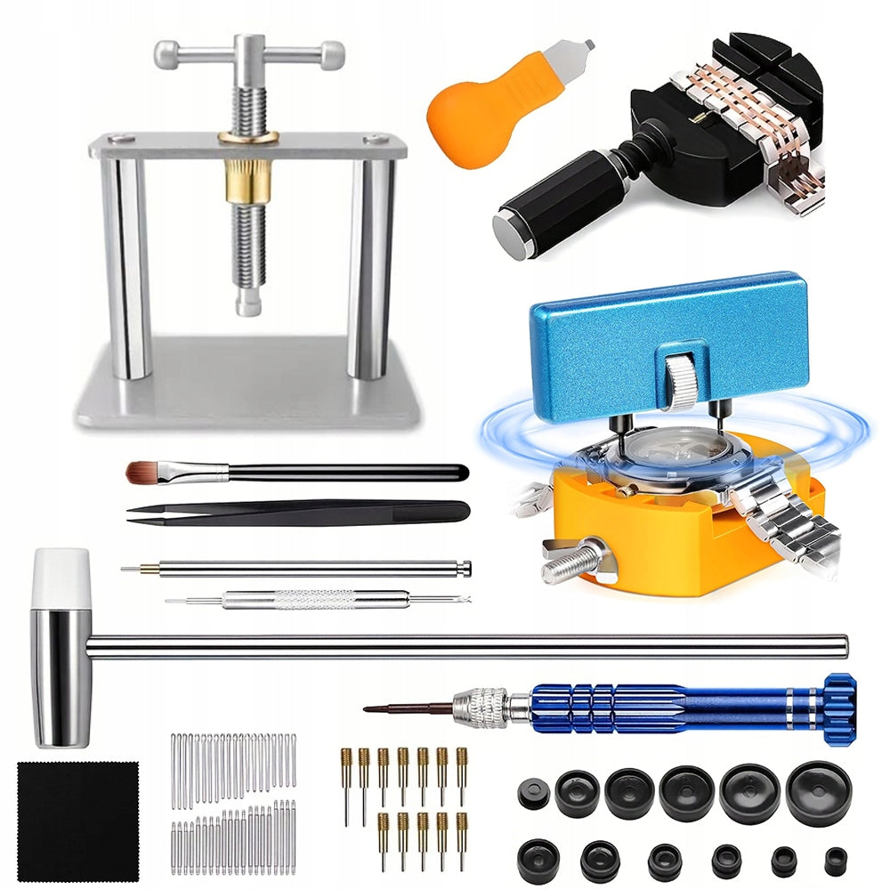 75 IN 1 WATCH KEY REPAIR KIT WATCHMAKER REPAIR PROFESSIONAL