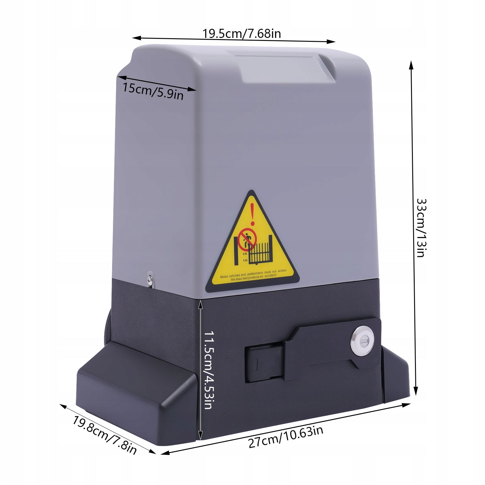 750W 1600KG REMOTE DOOR OPENER AUTOMATIC SLIDING GATE OPENER GATE OPENER Packaging status original
