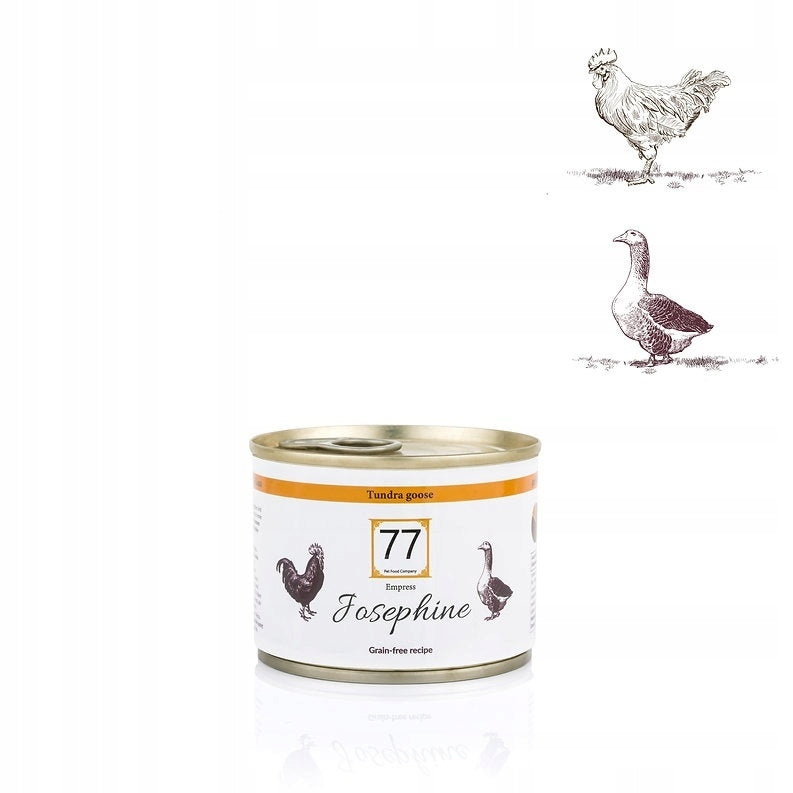 77 Pet Food - Josephine with goose - 200g