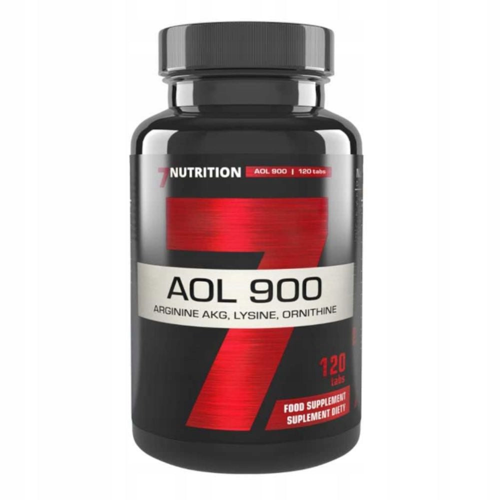 7NUTRITION AOL 900 120TAB ARGININE ORNITHINE LYSINE GROWTH HORMONE MASS STRENGTH