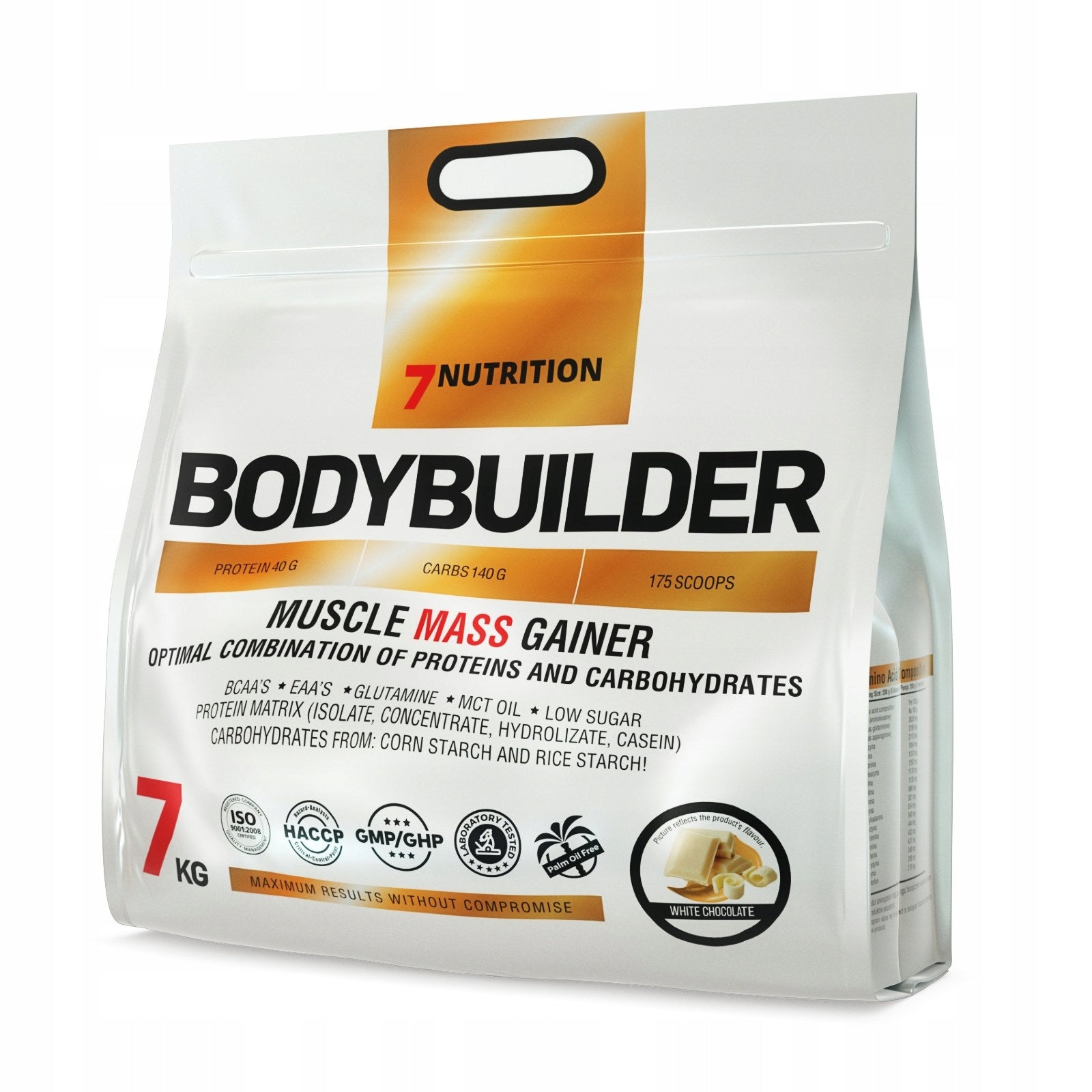 7NUTRITION BODYBUILDER 7000G GAINER MASS STRENGTH