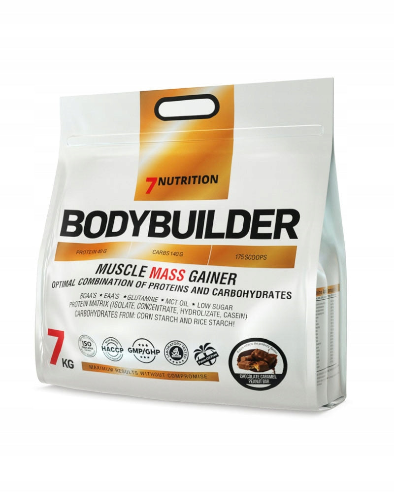 7NUTRITION BODYBUILDER 7KG SNICKERS MASS GAINER Expiration date at least 3 months from the date of purchase