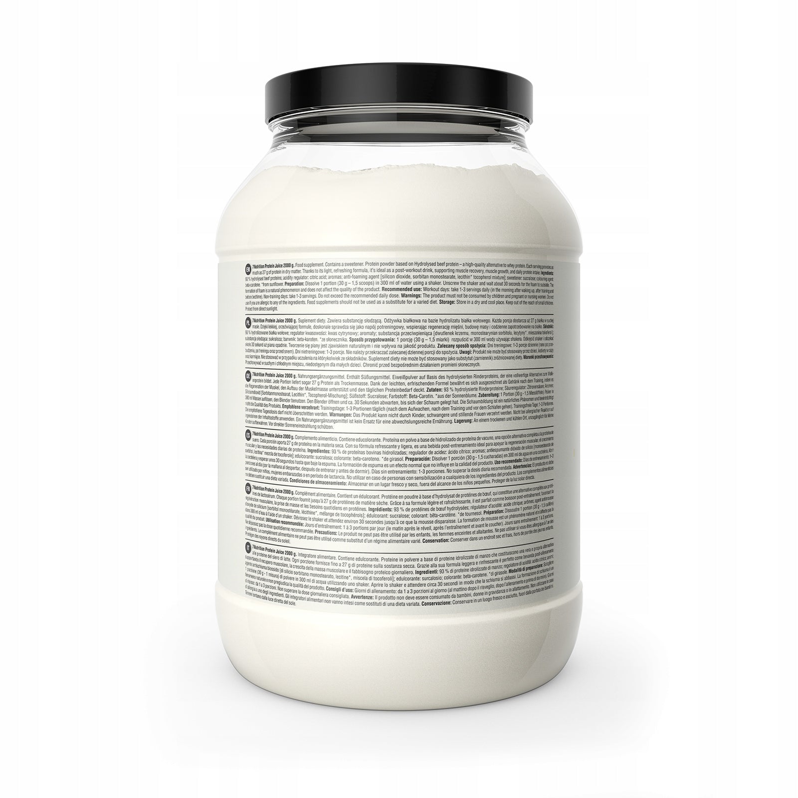 7NUTRITION PROTEIN JUICE BEEF 2000G PINA COLADA BEEF PROTEIN CONDITIONER Expiration date not specified