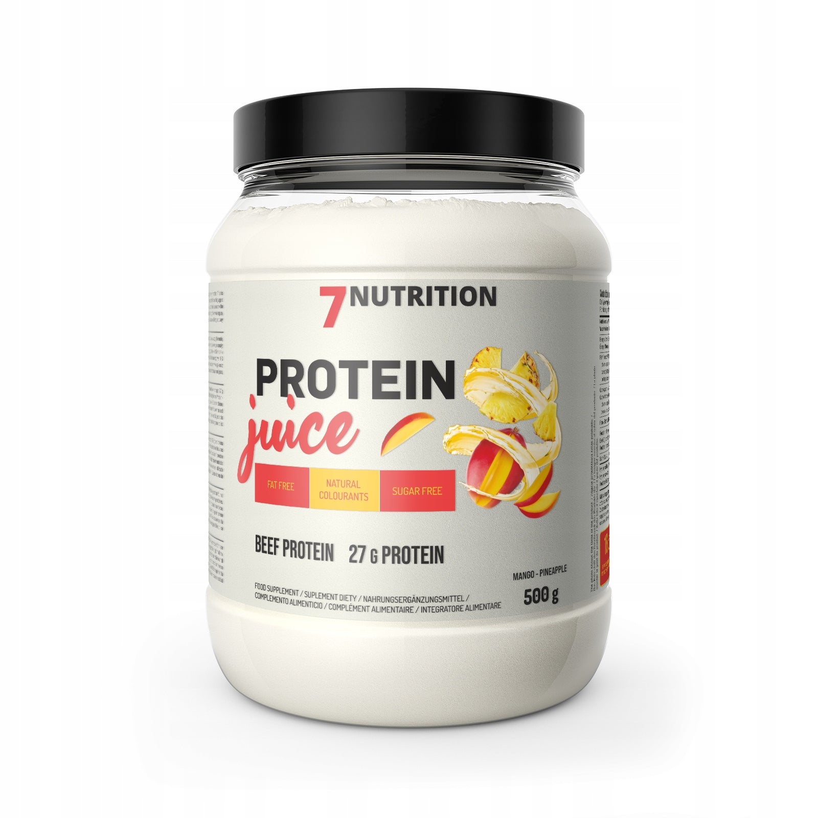 7NUTRITION PROTEIN JUICE BEEF 500G MANGO PINEAPPLE BEEF PROTEIN CONDITIONER