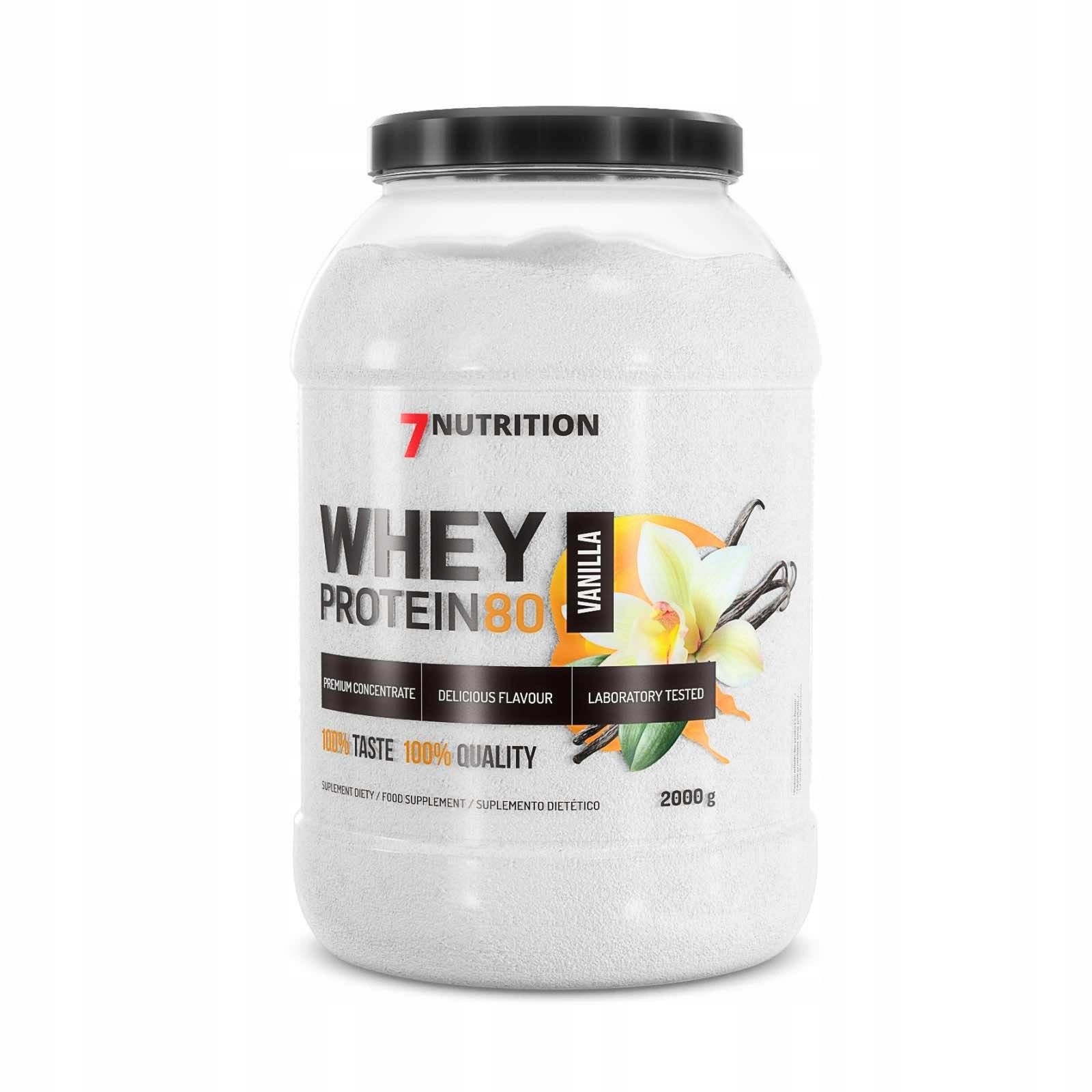 7NUTRITION Protein 80 2000g Strawberry
