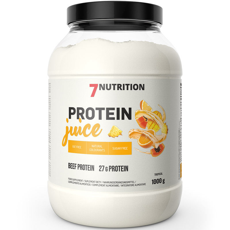 7NUTRITION Protein Juice Beef 1000g MUSCLES PROTEIN STRENGTH TROPICAL