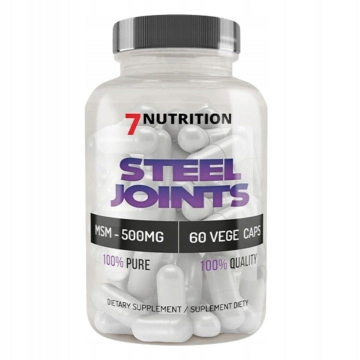 7NUTRITION Steel Joints 60caps FOR JOINTS MSM REGENERATION AFTER INJURY