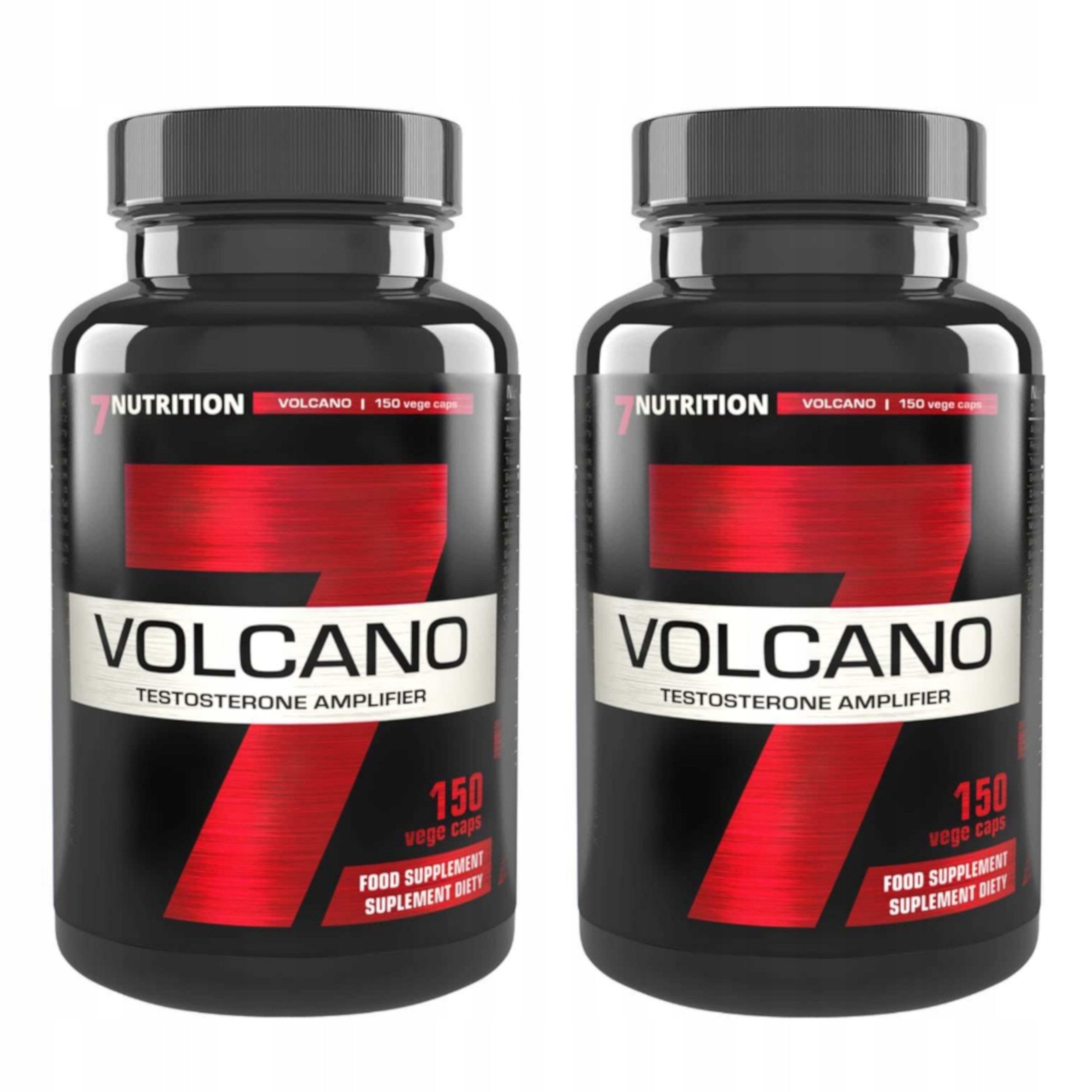 7NUTRITION VOLCANO 300 caps. TESTOSTERONE BOOSTER DAA MACA TRIBULUS ENERGY