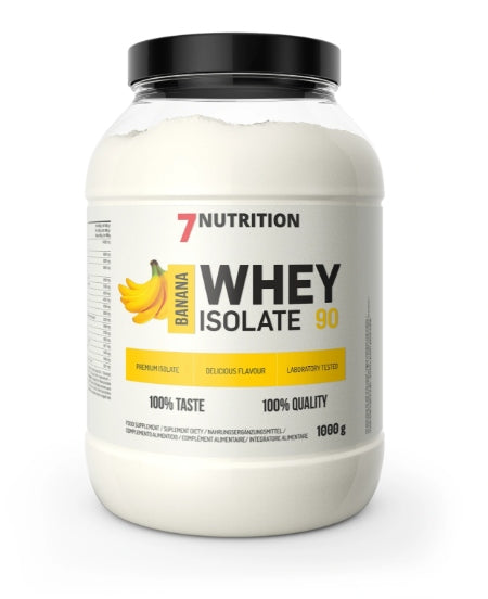 7NUTRITION WHEY ISOLATE 90 BANANA PROTEIN SUPPLEMENT BANANA PROTEIN 1 KG