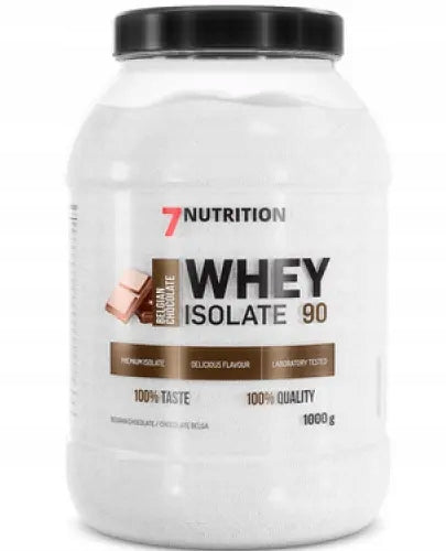 7NUTRITION WHEY ISOLATE 90 CHOCOLATE PROTEIN SUPPLEMENT PROTEIN CHOCOLATE 1KG