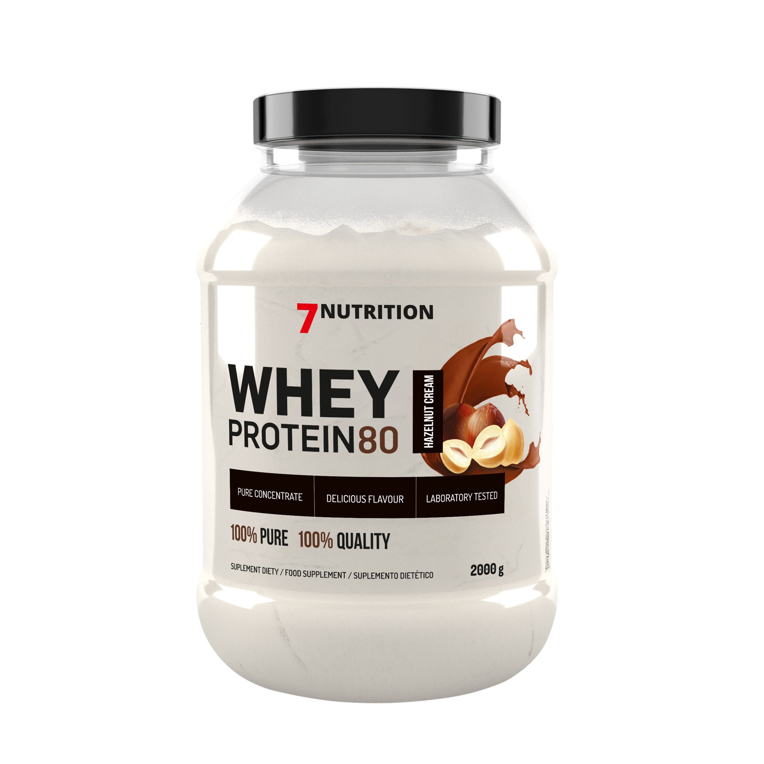7NUTRITION WHEY PROTEIN 80 2000g WPC PROTEIN