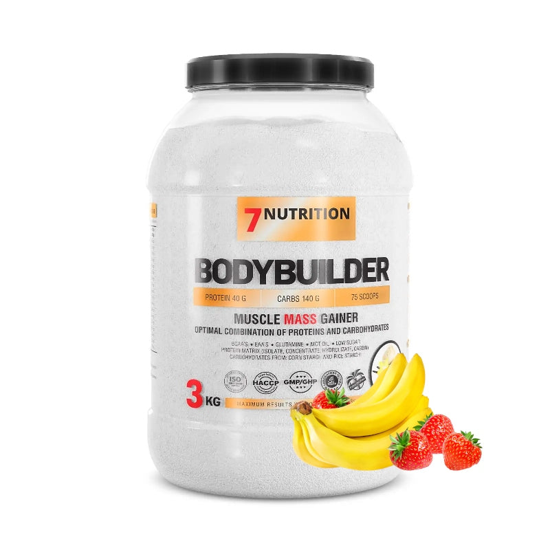 7Nutrition BODYBUILDER 3KG For mass Conditioner Gainer Conditioner Expiration date at least 1 year from the date of purchase