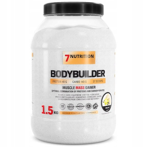 7Nutrition Bodybuilder 1.5 kg - gainer - conditioner for mass - vanilla ice cream