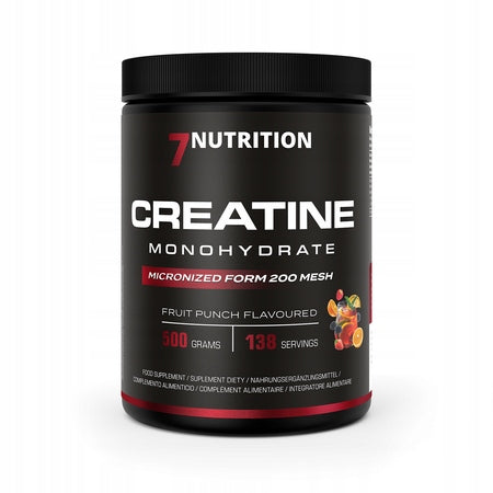 7Nutrition Creatine 500g fruit punch CREATINE MONOHYDRATE fruit punch