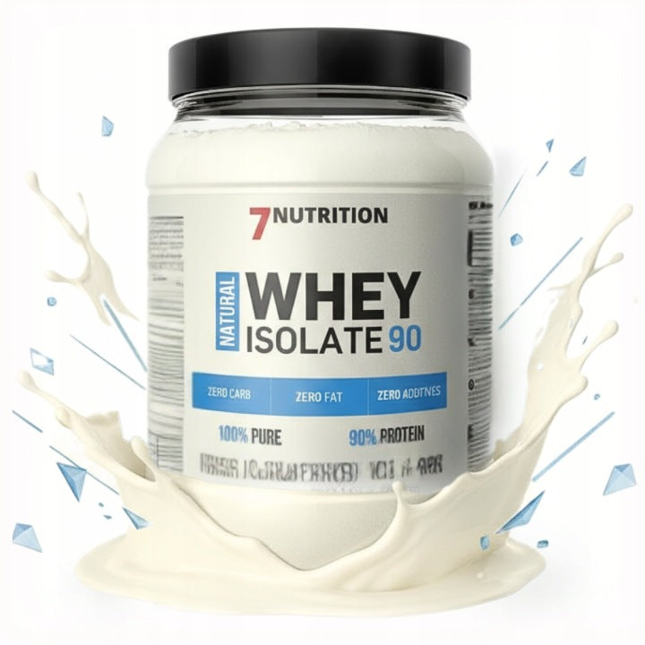 7Nutrition Natural Whey Isolate 90 500g WPI Protein Conditioner Pure Isolate