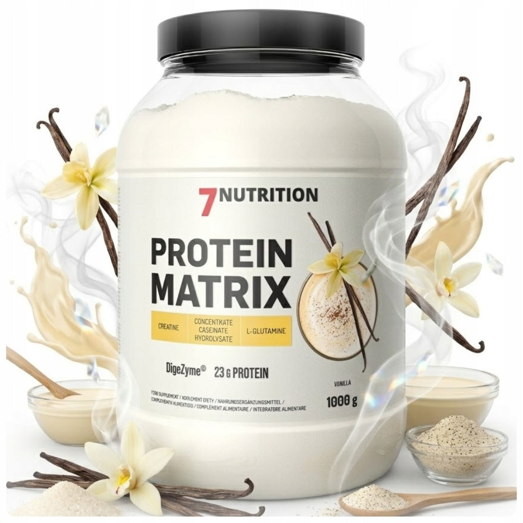 7Nutrition Protein Matrix 1000 g Vannila MIX Protein Collagen CREATINE MIX