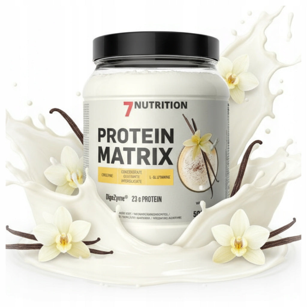 7Nutrition Protein Matrix Vanilla Creatine Protein Glutamine Collagen MIX