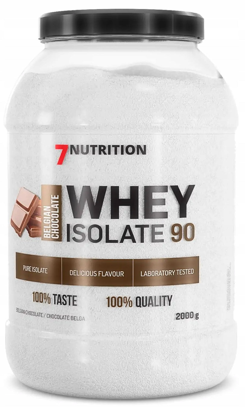 7Nutrition Whey Isolate 90 protein supplement WPI isolate 2kg Chocolate