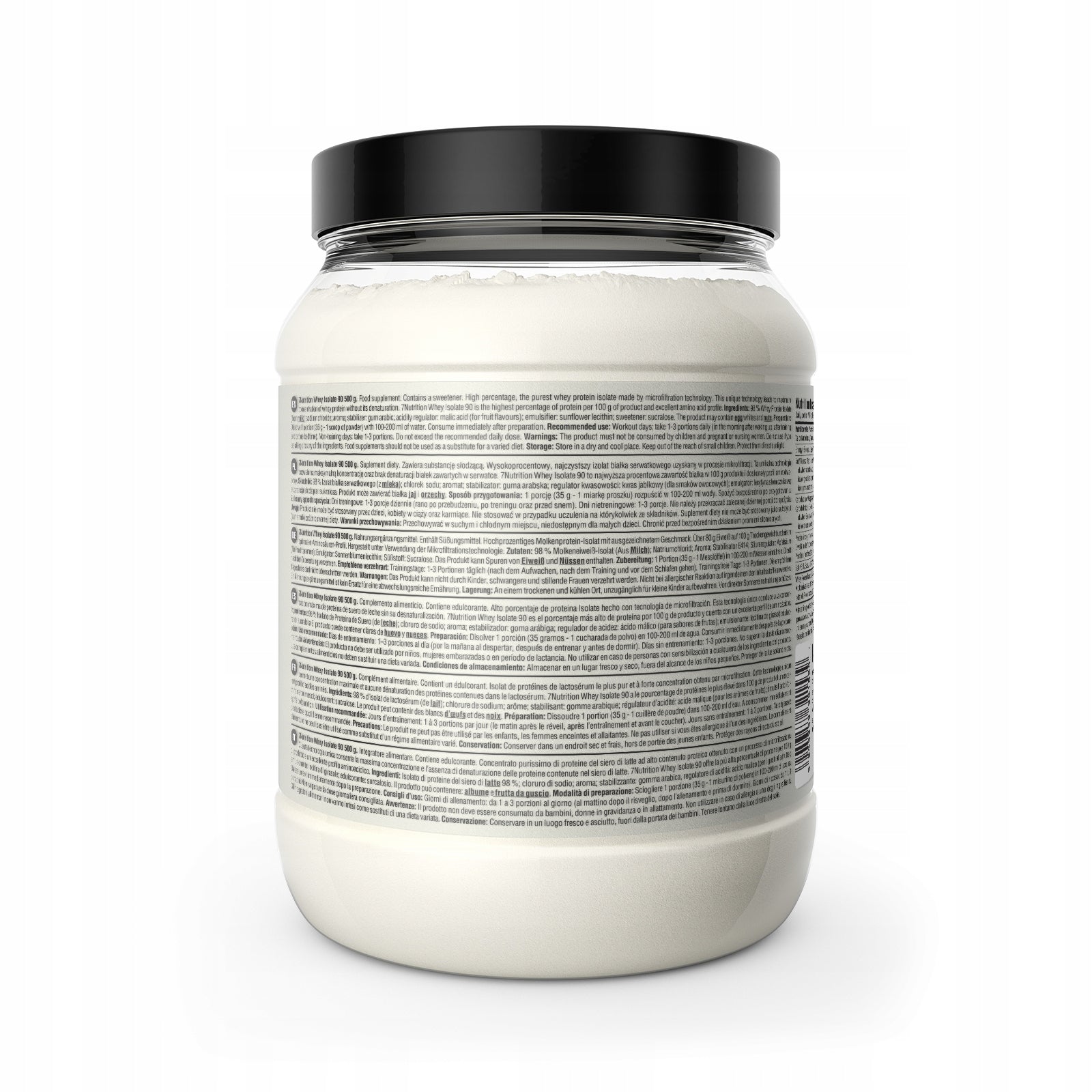7Nutrition Whey Isolate WPI 90 Salted Caramel 500g ISOLATE ISO Expiration date not specified