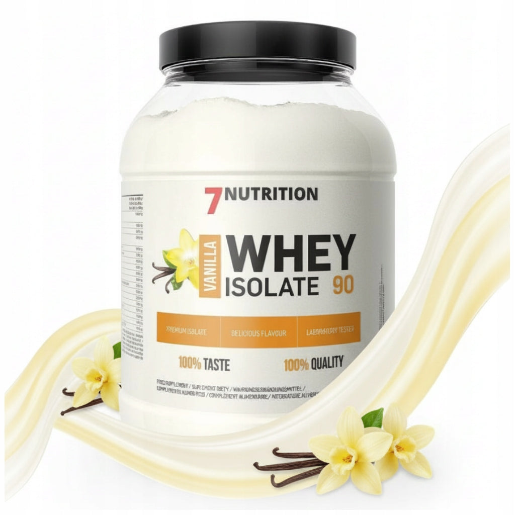7Nutrition Whey Isolate WPI 90 Vanilla 1000 g Isolate Pure Protein