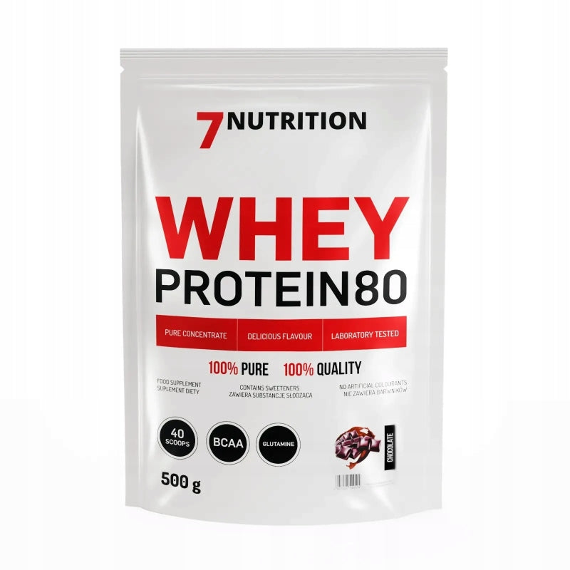 7Nutrition Whey Protein 80 500g Protein WPC Tiramisu Concentrate