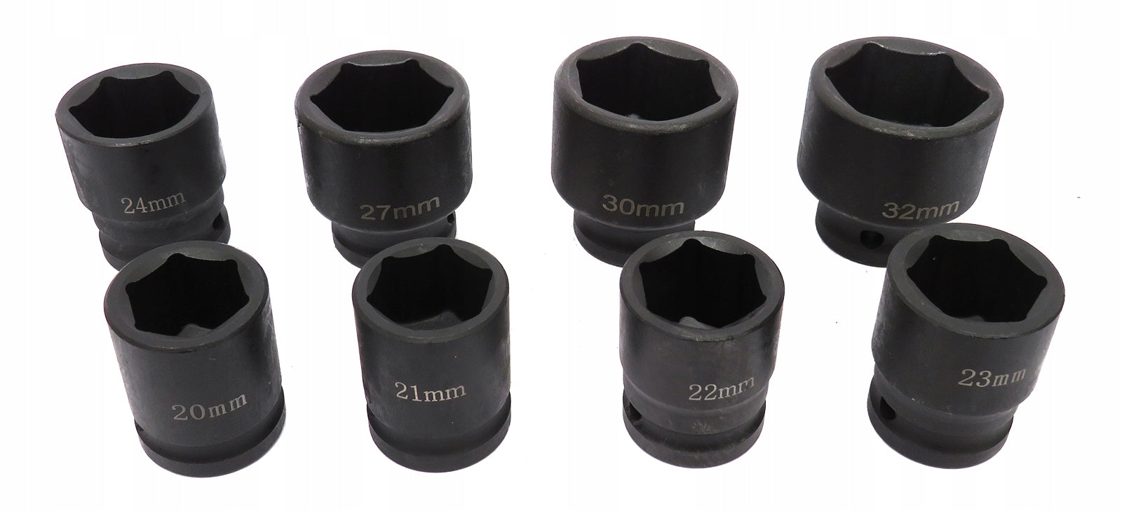 Smūginė galvutė Falon-Tech, 6 kampų, 1/2", CRV, 35 vnt., 8–32 mm