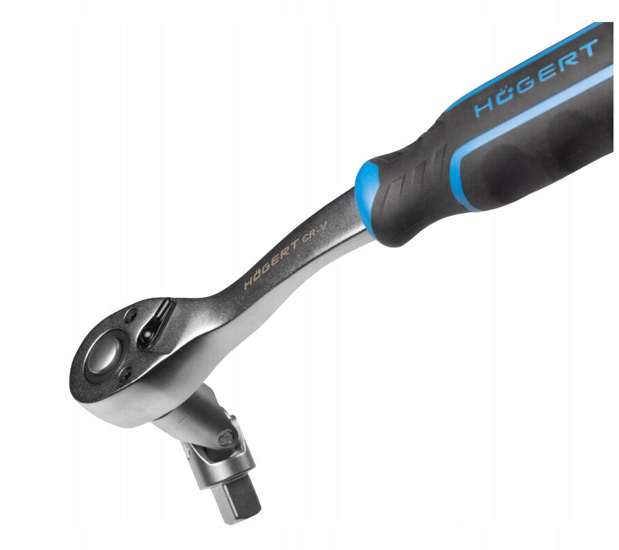 Įrankių rinkinys 24 vnt. 1/2" su terkšle 8–32 mm, Hoegert Technik