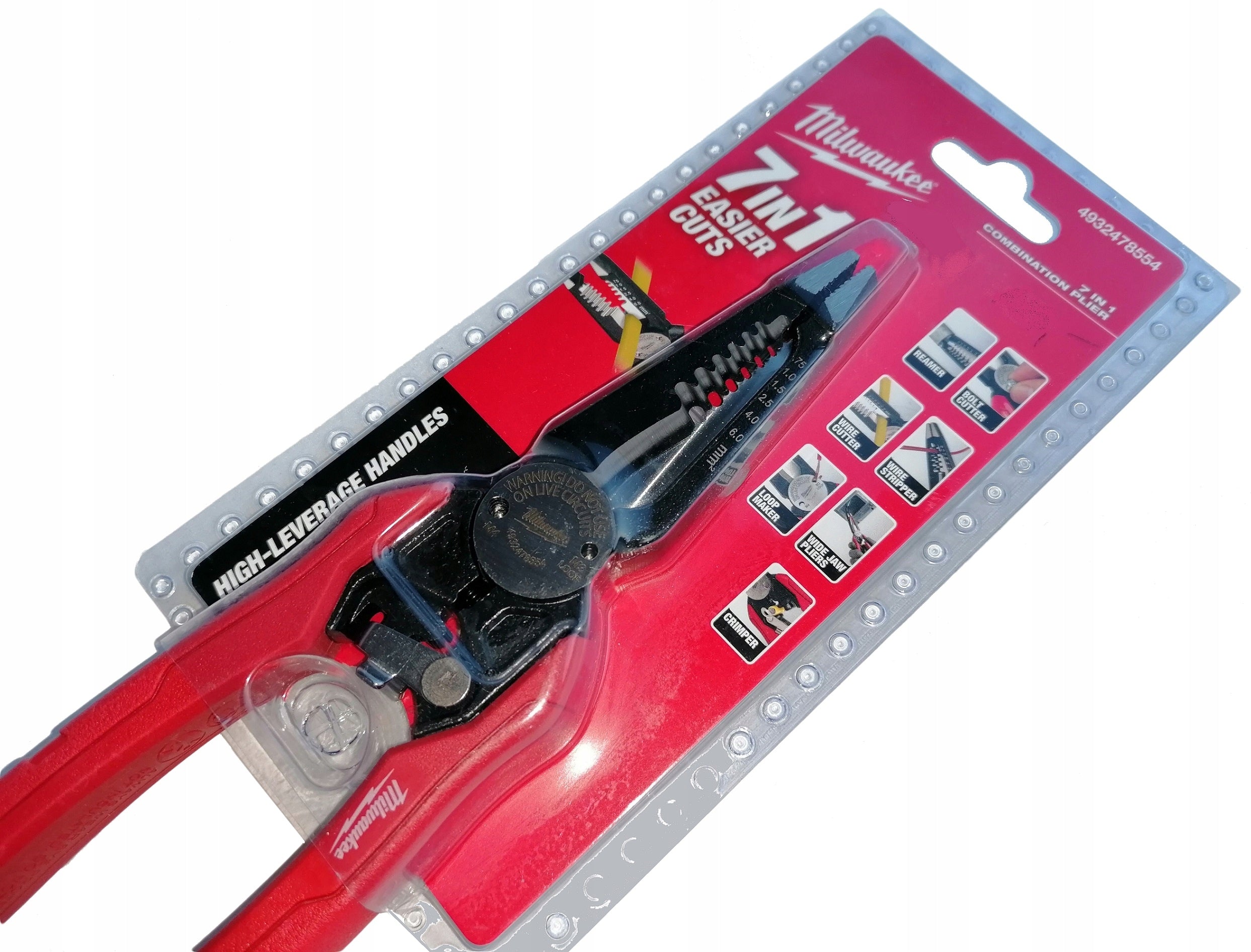 7in1 Multifunction Pliers Milwaukee Additional information hardened jaws