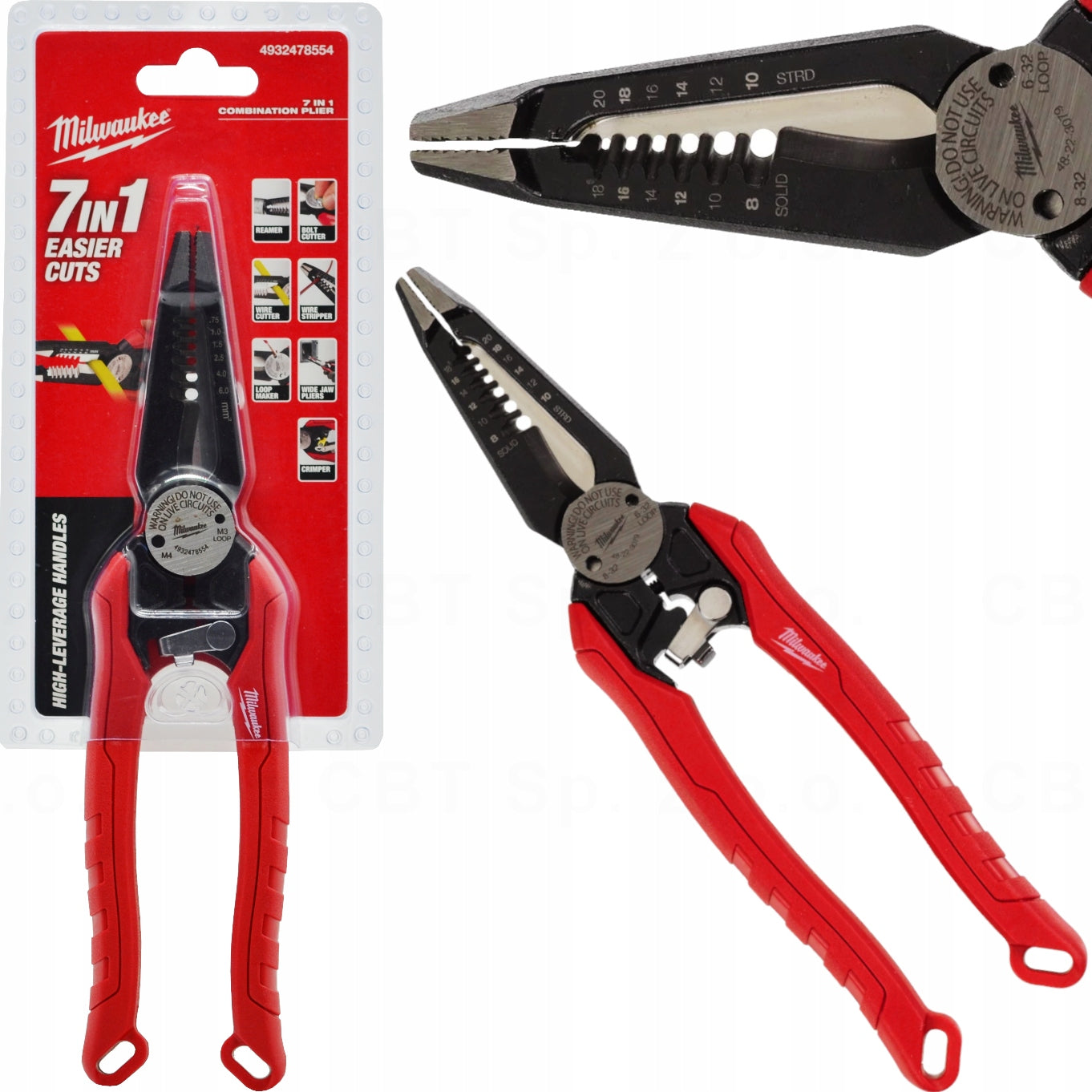 7in1 Multifunction Pliers Milwaukee Manufacturer code 4932478554