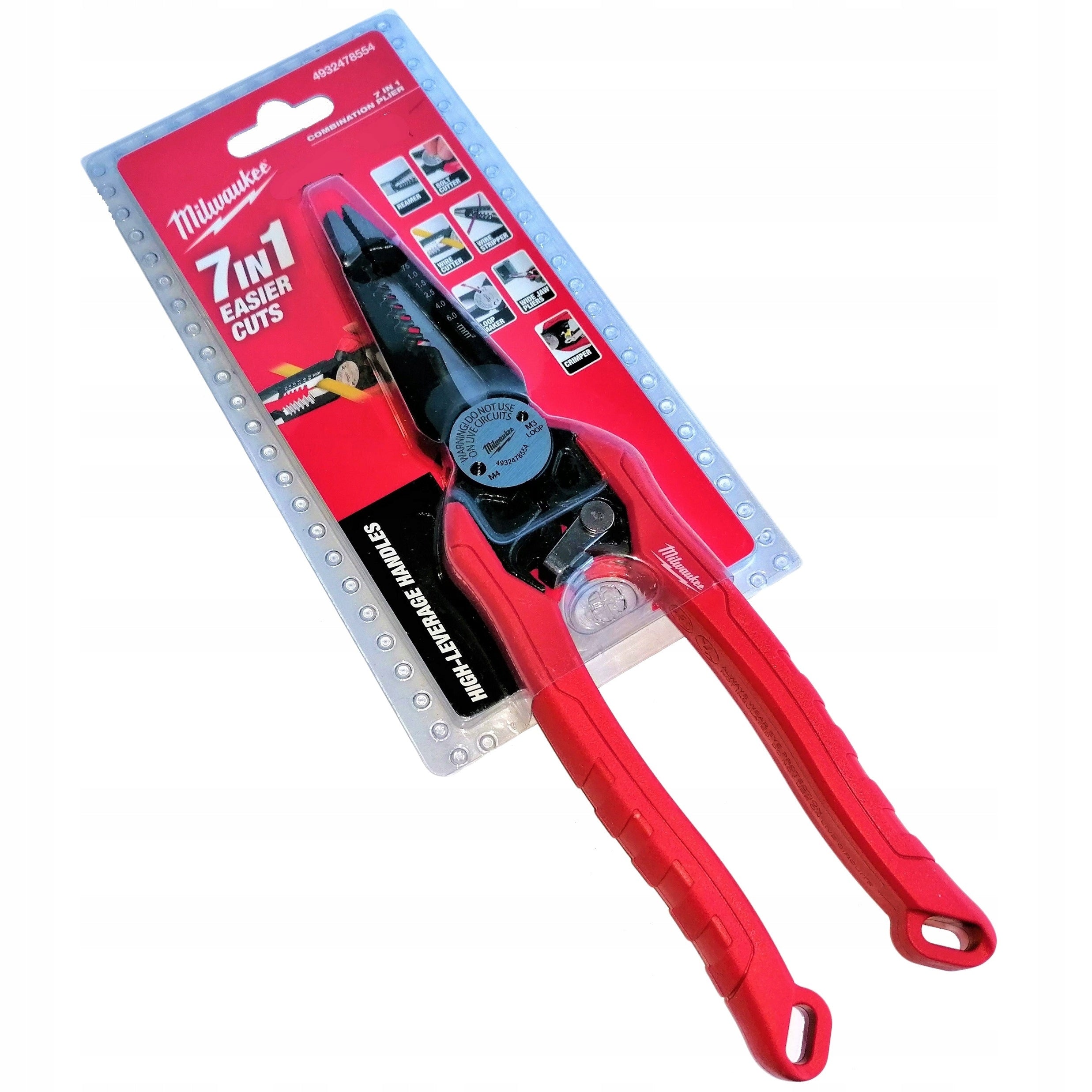 7in1 Multifunction Pliers Milwaukee Packaging status original