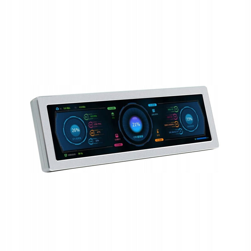 8,8' HDMI IPS Side Monitor, HiFI Speaker