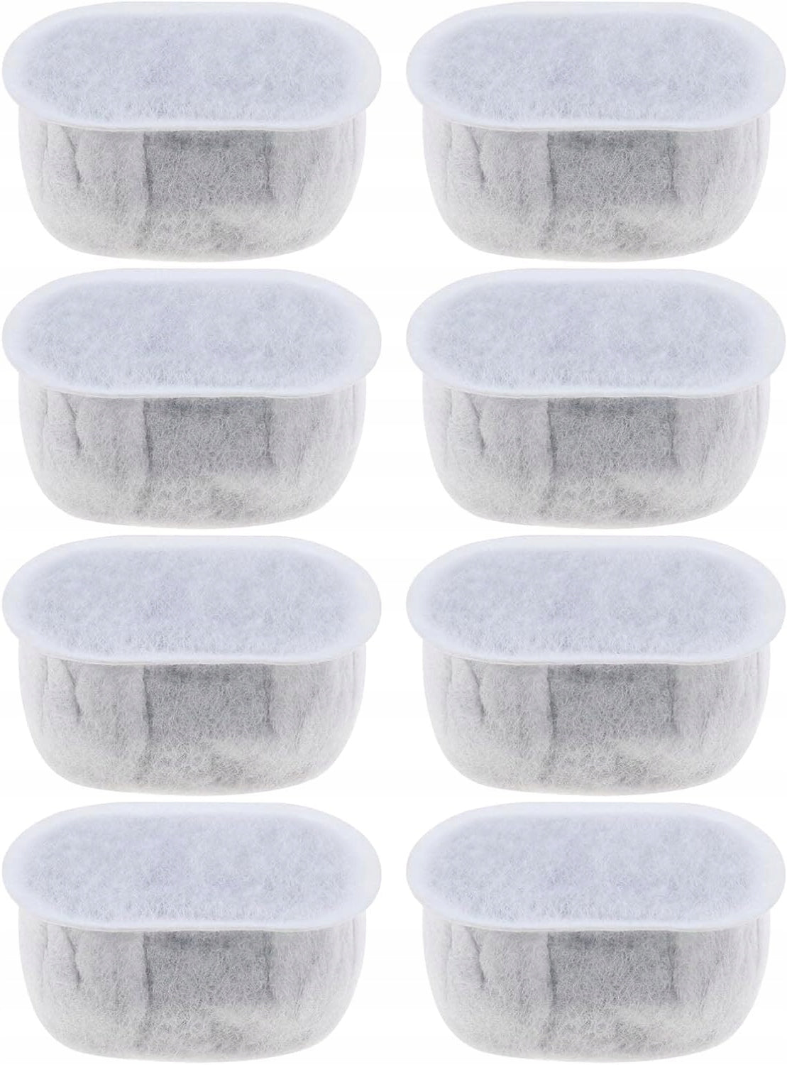 8 PCS PET FOUNTAIN FILTERS COMPATIBLE WITH 2L FONTANA