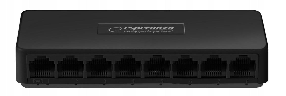 8-PORT SWITCH 10/100/1000 NOVA Packaging status original