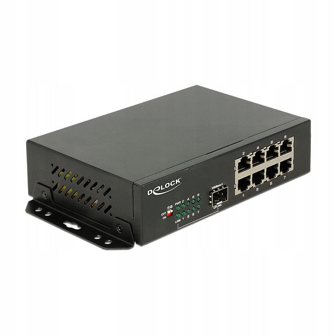 8-Port Gigabit Ethernet Switch with 1x SFP