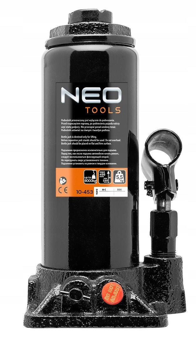 8 T 10-453 NEO TOOLS BOLLARD LIFT Product weight with unit packaging 5.5 kg