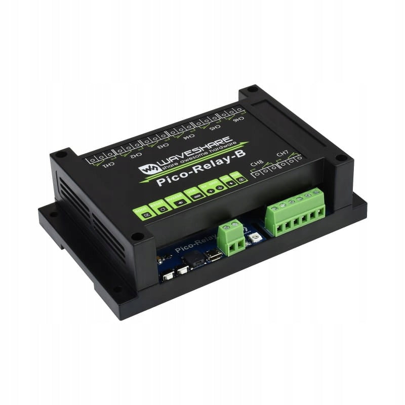 8-channel relay module for Raspberry Pi Pico DIN Manufacturer WaveShare