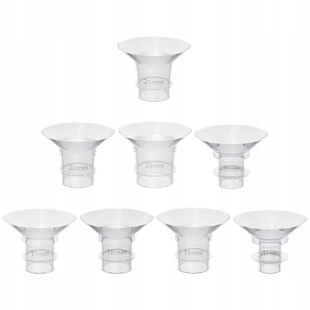 8 pcs Breast Pump Flange Inserts Silicone Flange