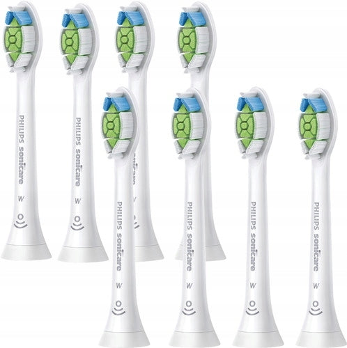 8 pcs Philips Sonicare W2 hx6064 Optimal White toothbrush tips Packaging status original