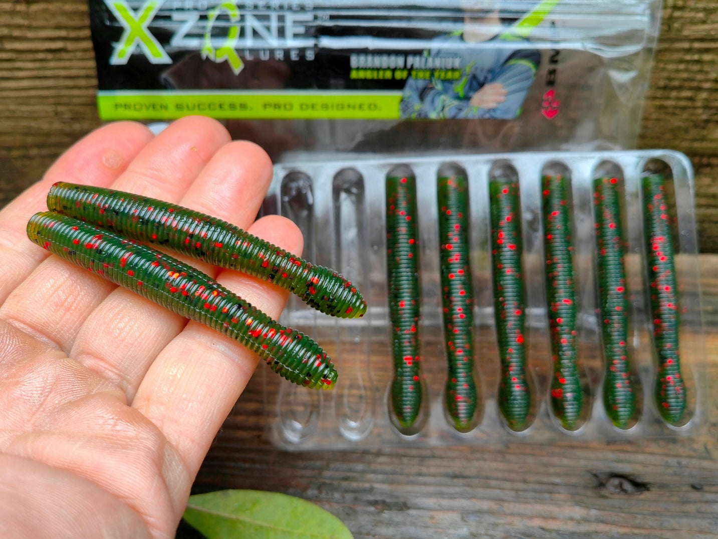 8 pcs Worm X ZONE NED ZONE 7,8cm KILLER FOR PERCHES MADE IN USA NEW NO.1 Length 7.8 cm