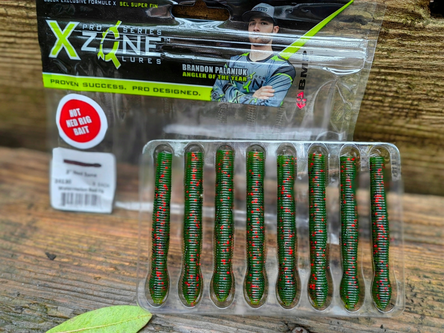 8 pcs Worm X ZONE NED ZONE 7,8cm KILLER FOR PERCHES MADE IN USA NEW NO.1 Manufacturer code XZONE-NED3- 010