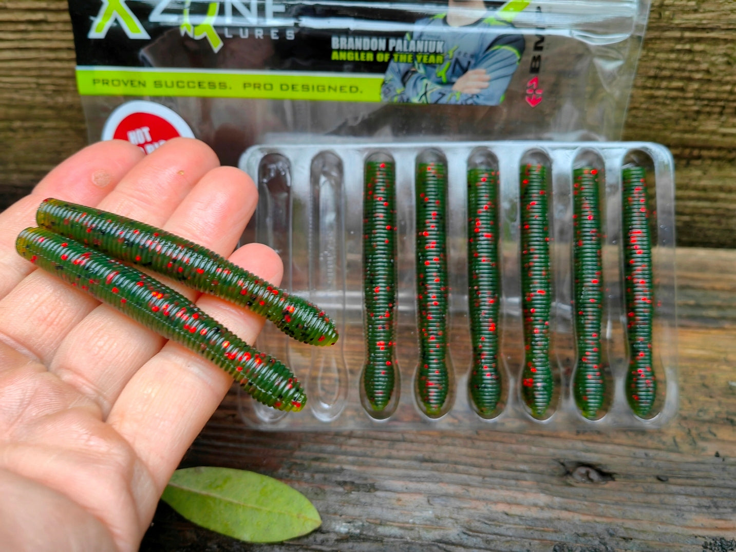 8 pcs Worm X ZONE NED ZONE 7,8cm KILLER FOR PERCHES MADE IN USA NEW NO.1