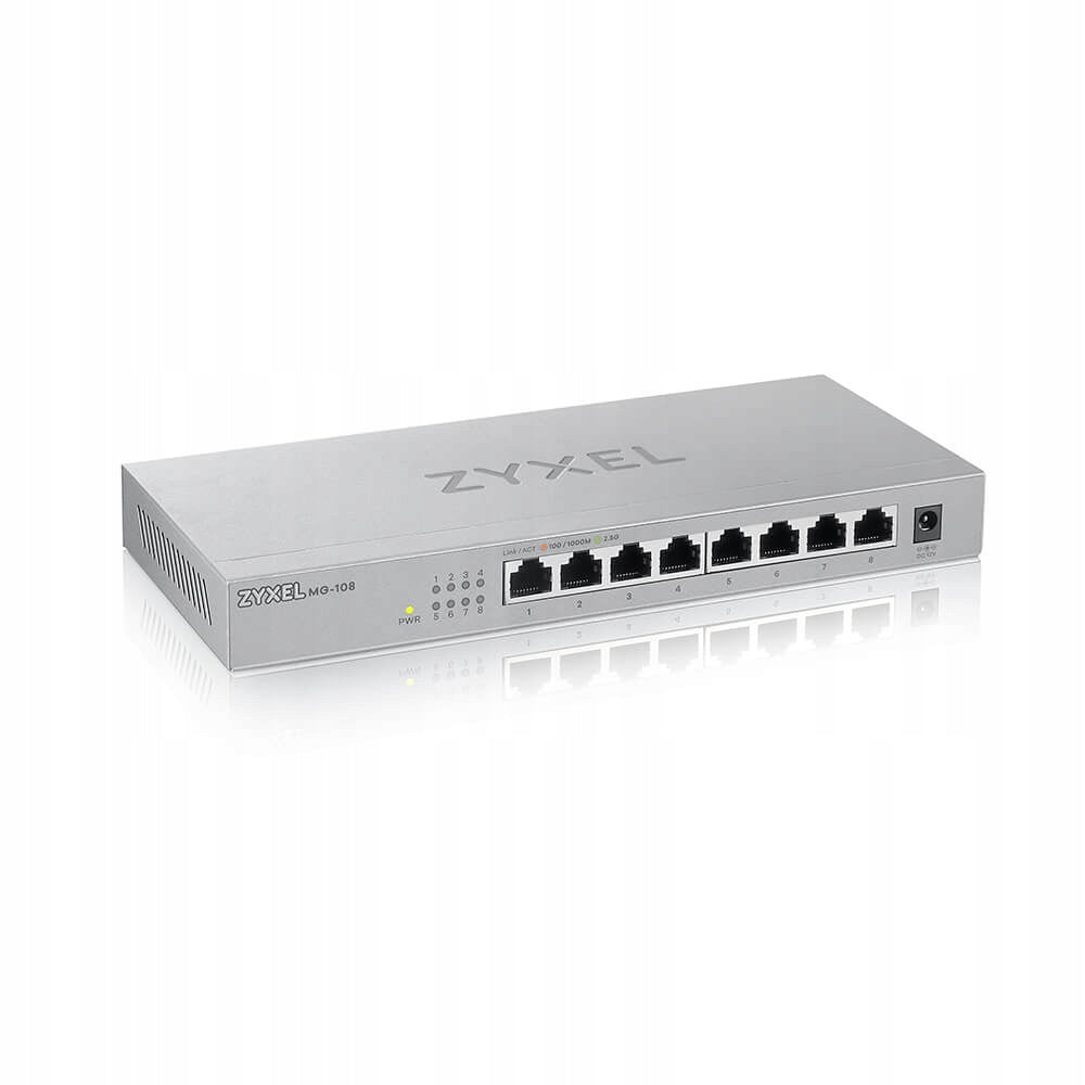8 port switch ZyXEL MG-108-ZZ0101F