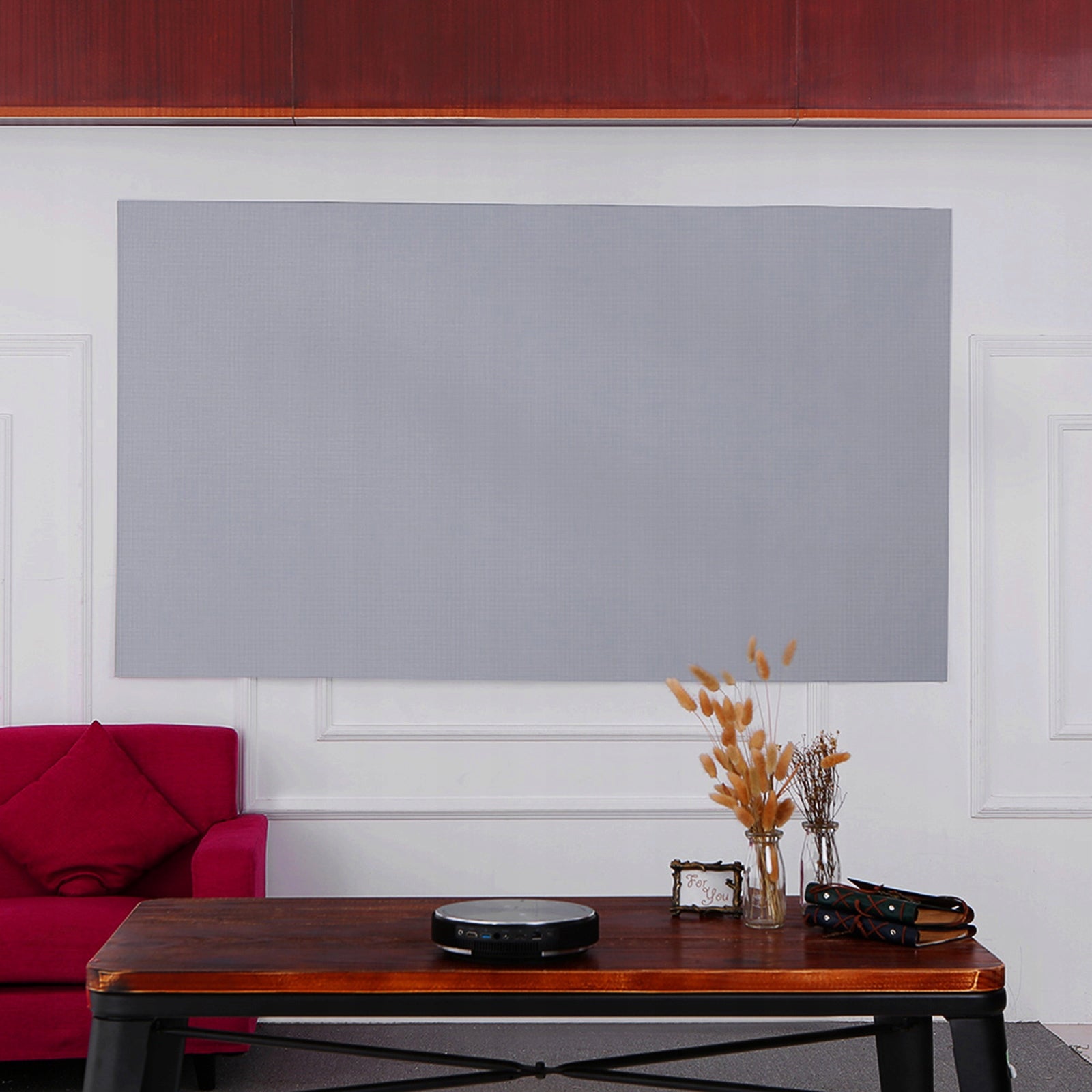 80 Inch 16:9 Portable HD Projector Screen Frameless Projection Screen wi Packaging status original