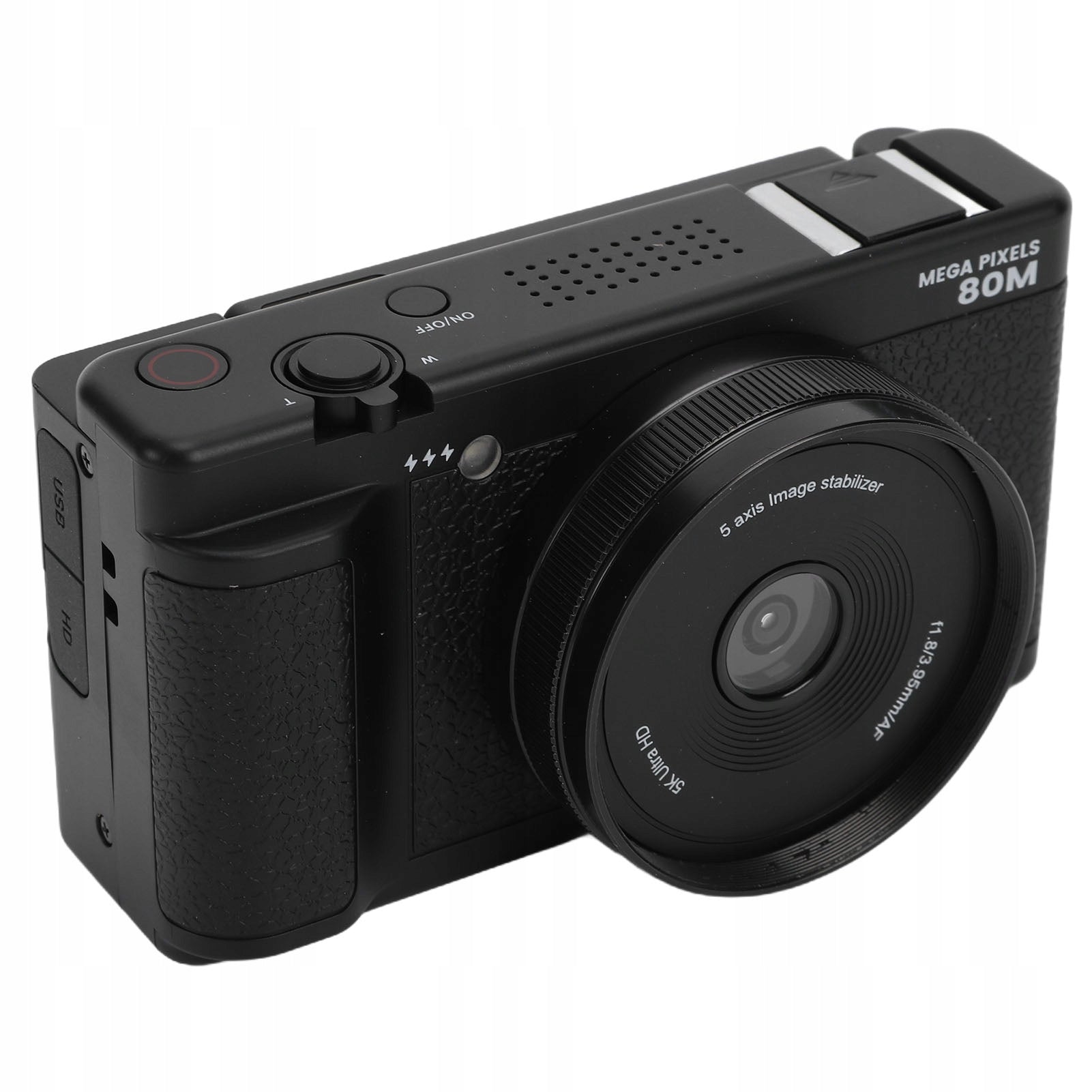 80 MP 5K Digital Camera With 270 Degree Tilting Screen 2,8 Inch VG Brand no brand