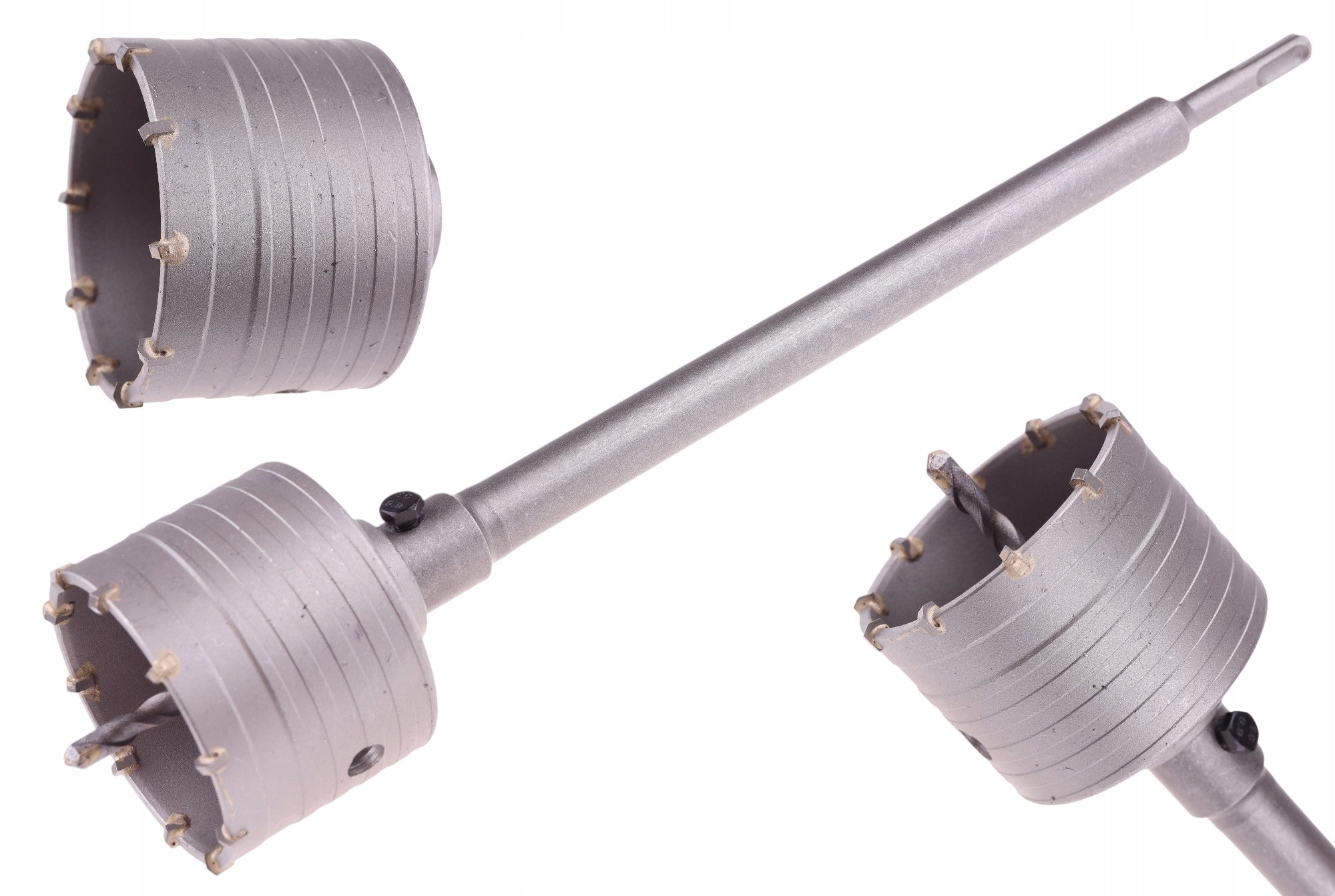 80 mm CONCRETE HOLE SAW WITH SDS ADAPTER plus 350 mm LACE CUTTER ADAPTER