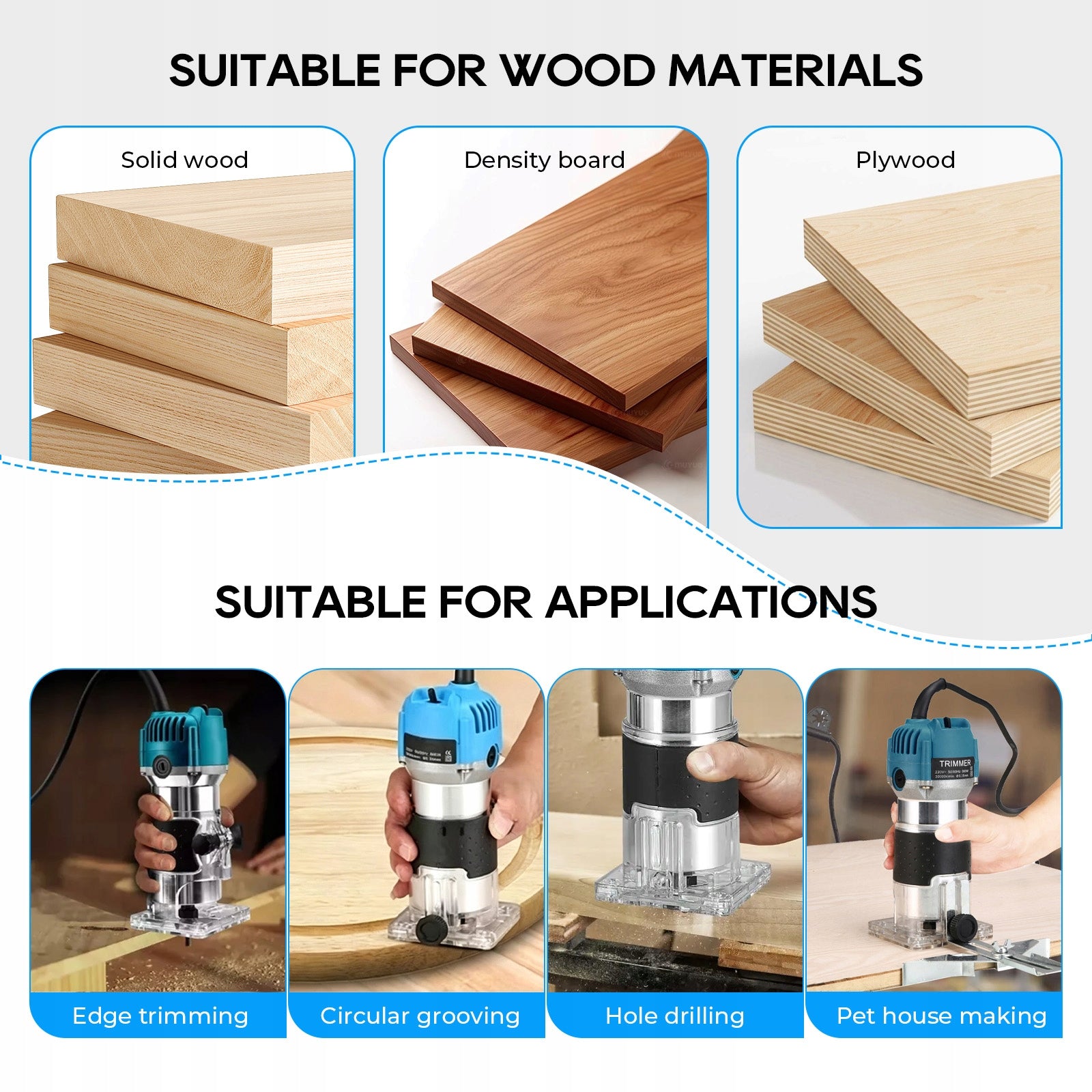 800W Wood Router, 220V, 30,000 RPM, Electric Spindle Milling Machine Brand no brand