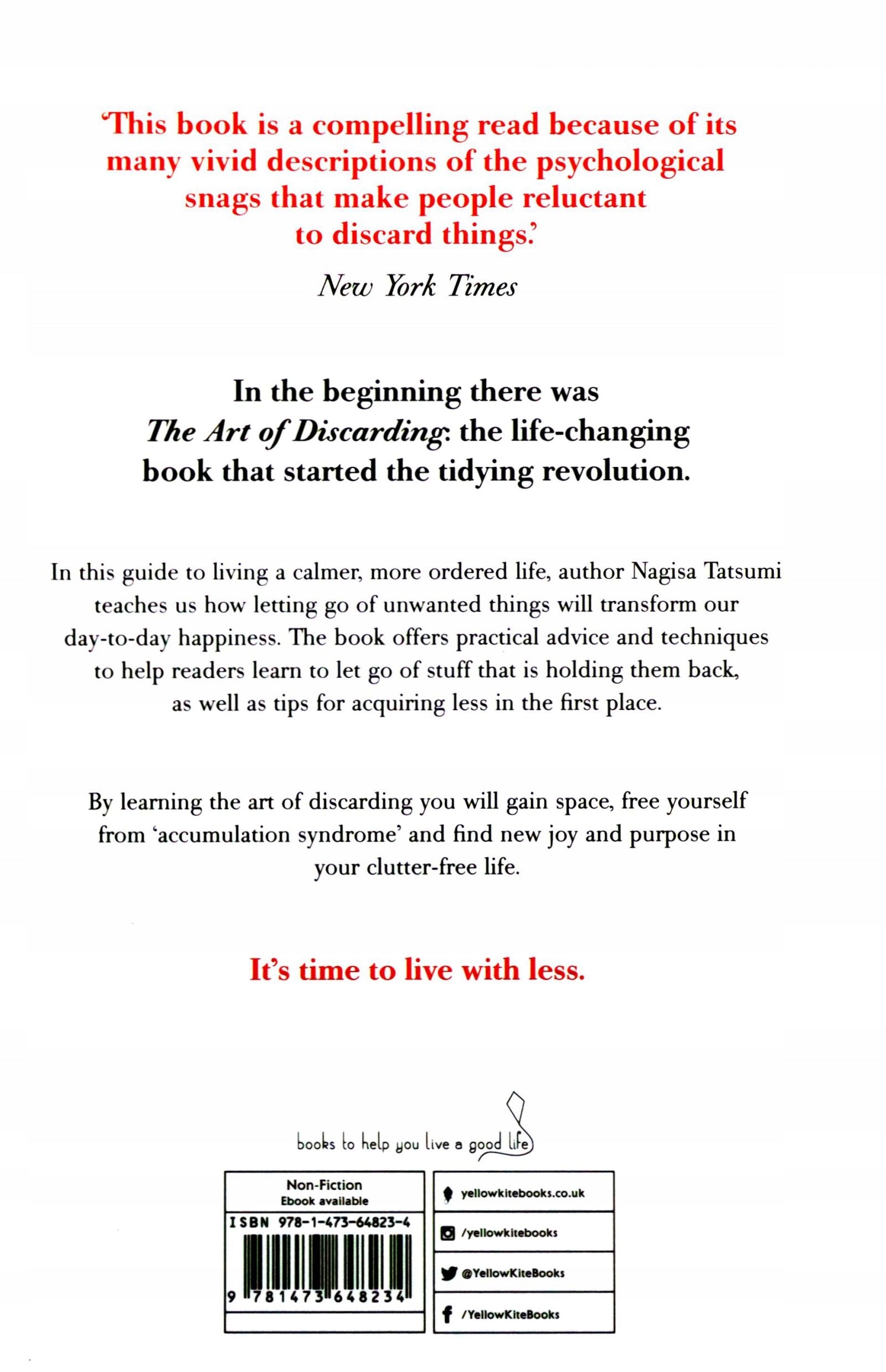 Art of Discarding: How to get rid of clutter and find joy