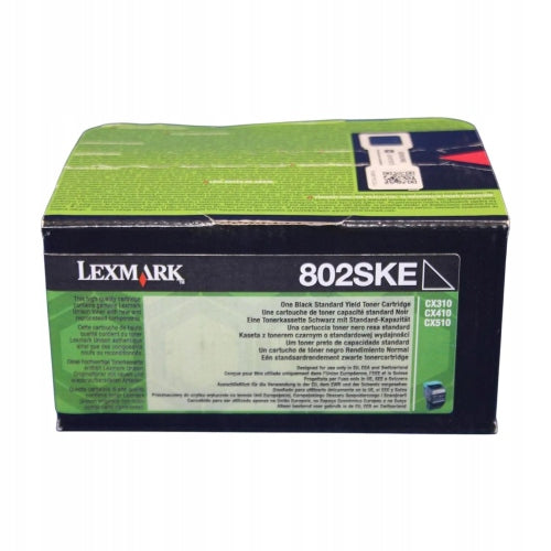 80C2SKE LEXMARK 802SKE TONER CARTRIDGE BLACK