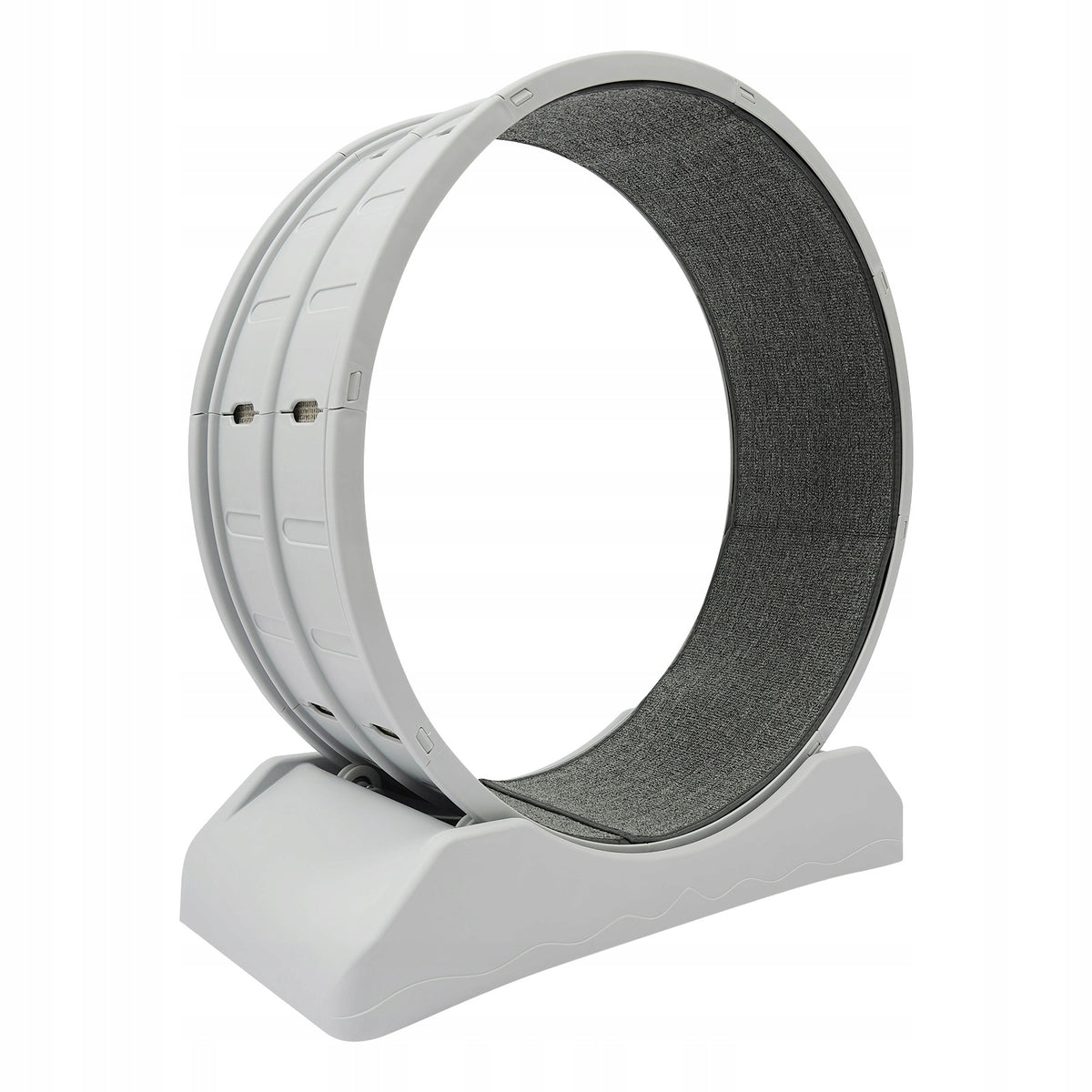 80cm Grey Round Cat Scooter With Lock Cat Running Wheel 10kg Load